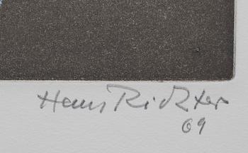 ETSNINGAR, 6 st. Alechinsky, Arman, Baj, Bryen, Hausmann och Richter, signerade och numrerade 62/125.