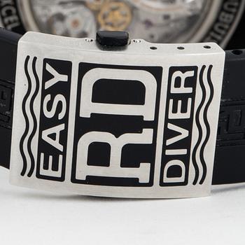 ROGER DUBUIS, Easy Diver, Chronoexcel, wristwatch, chronograph, 46 mm.