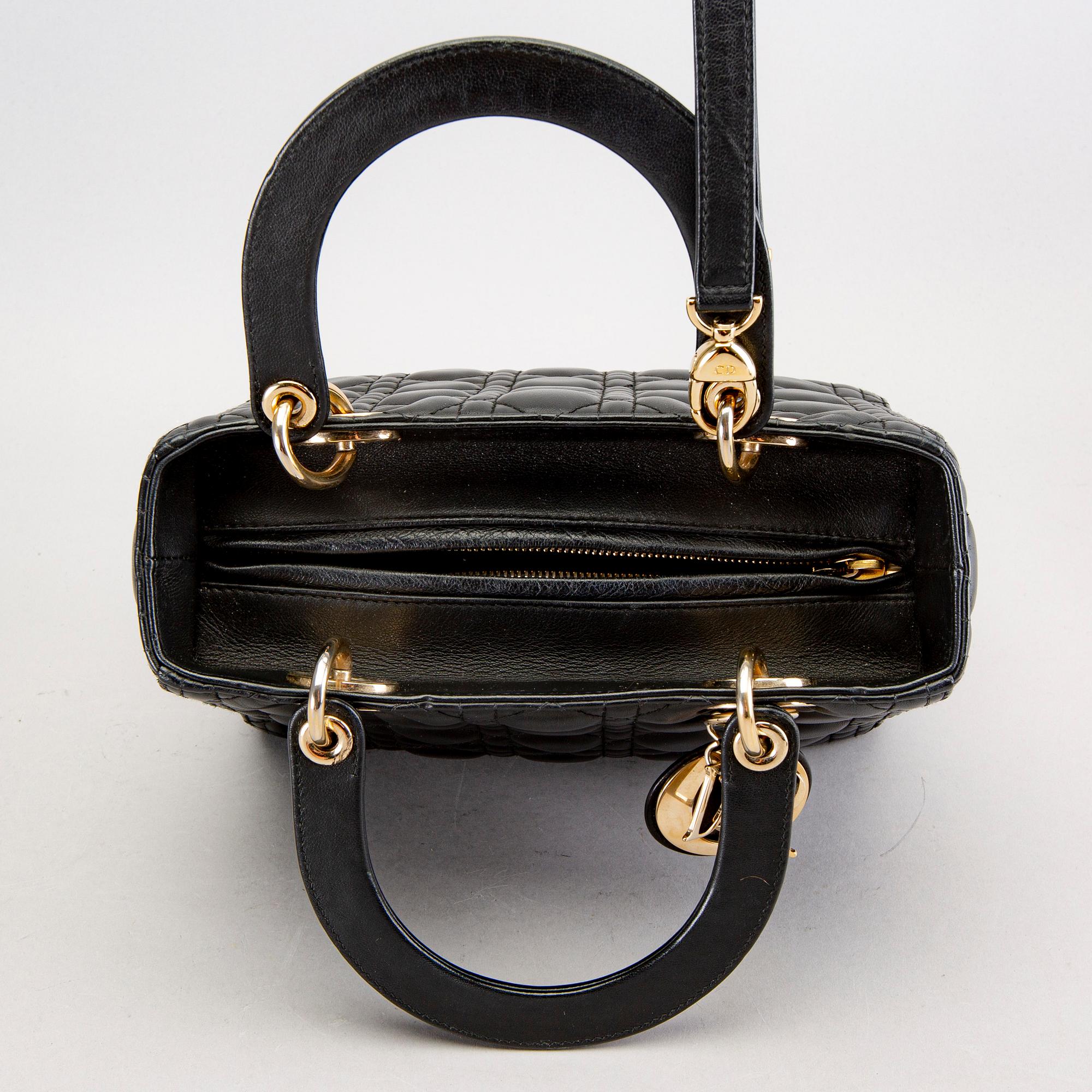 Christian Dior, "Lady Dior medium", bag.