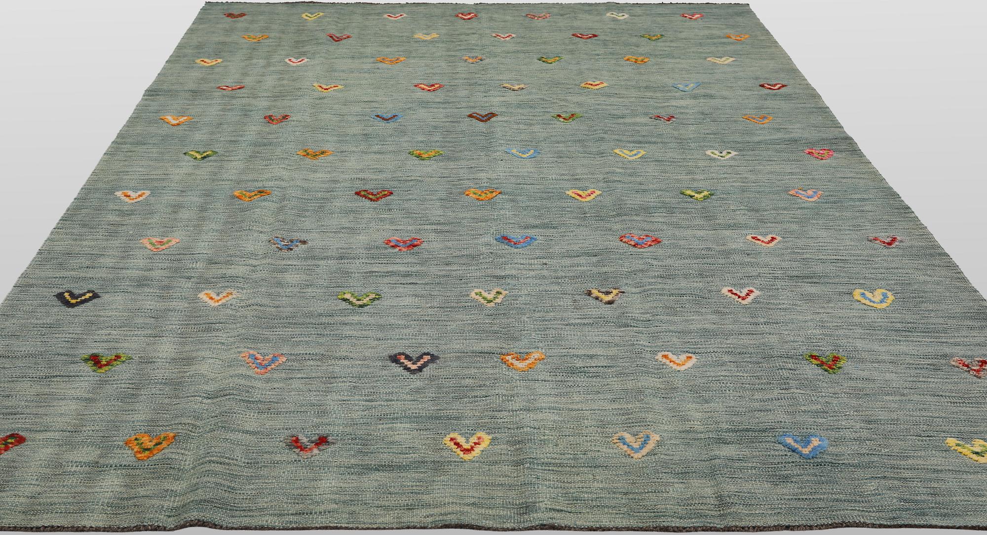 A Kelim carpet, 297 x 202 cm.