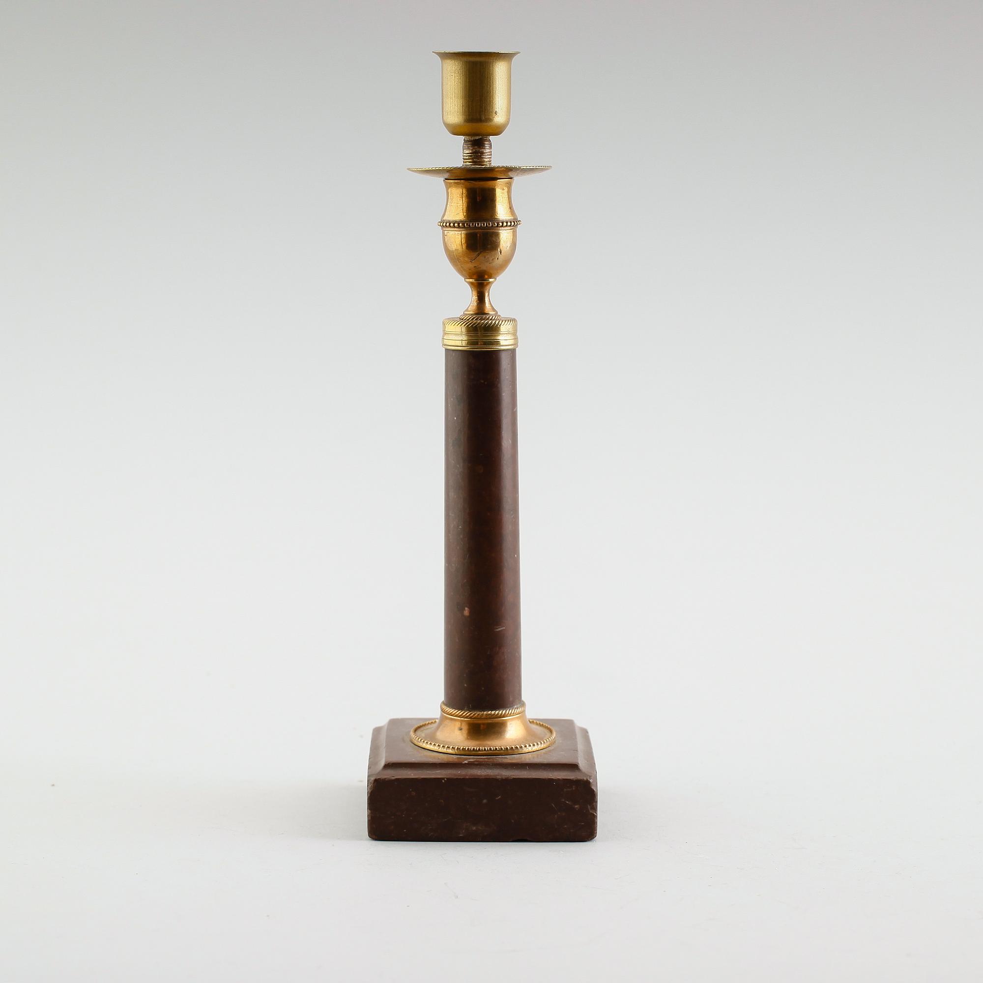 LJUSSTAKE, gustaviansk, 1700-/1800-tal.