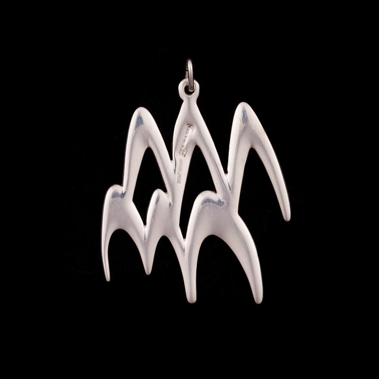 HÄNGE, sterling silver, finska stämplar 1995. Vikt 12,6 g.