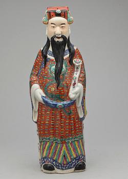FIGURIN, porslin, Kina, 1900-tal.