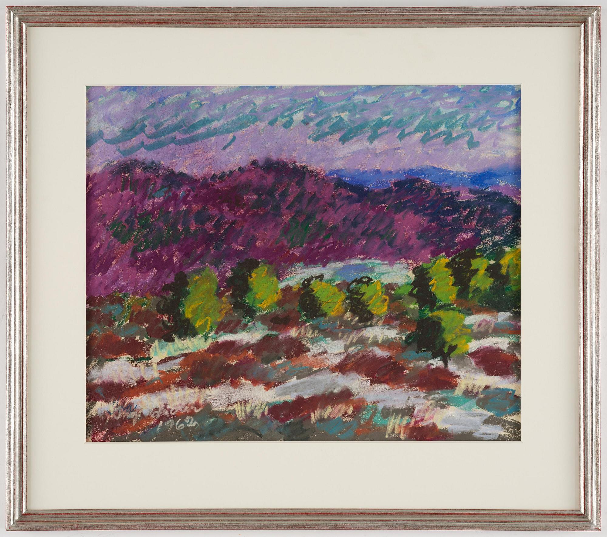 Inge Schiöler, Utsikt från Flatberget.