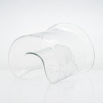 Timo Sarpaneva, a 1960's art glass object, signed Timo Sarpaneva.