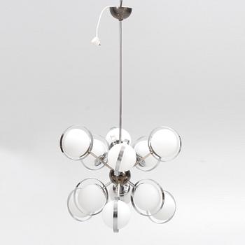 Ceiling lamp, Sputnik model, 1970s.