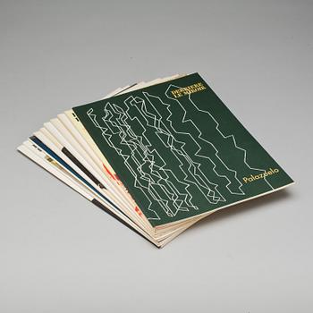 TIDSKRIFTER, 10 st, "Derriere le Miroir", innehållande litografier.