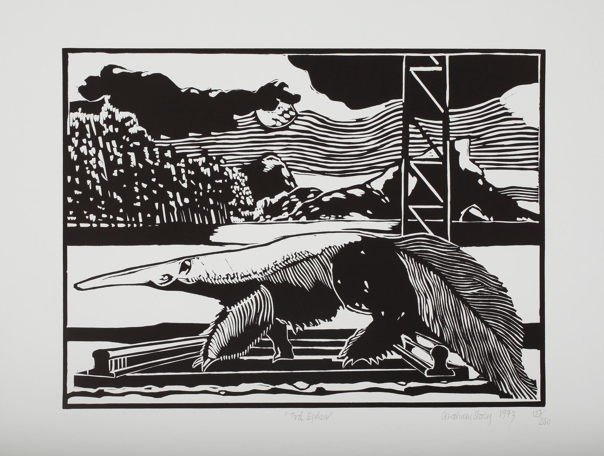 GRAFIKPORTFÖLJER, 21 st, Grafiska sällskapet, 1900-talets andra hälft.