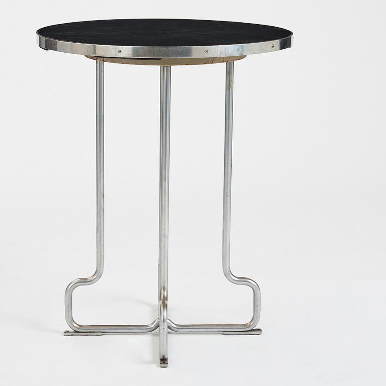 Axel Einar Hjorth, a "Tösse" tubular steel table, Nordiska Kompaniet, Sweden 1930.