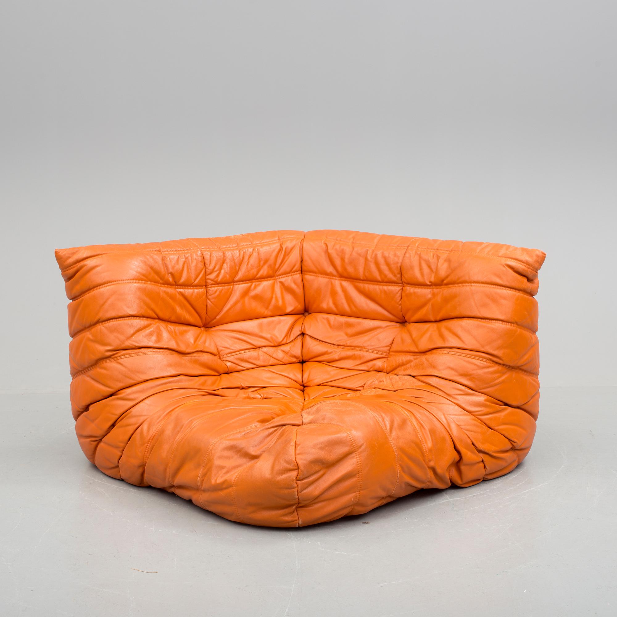 VILSTOL/FÅTÖLJ, "Togo", Michel Ducaroy, Ligne Roset, 1900/2000-tal.