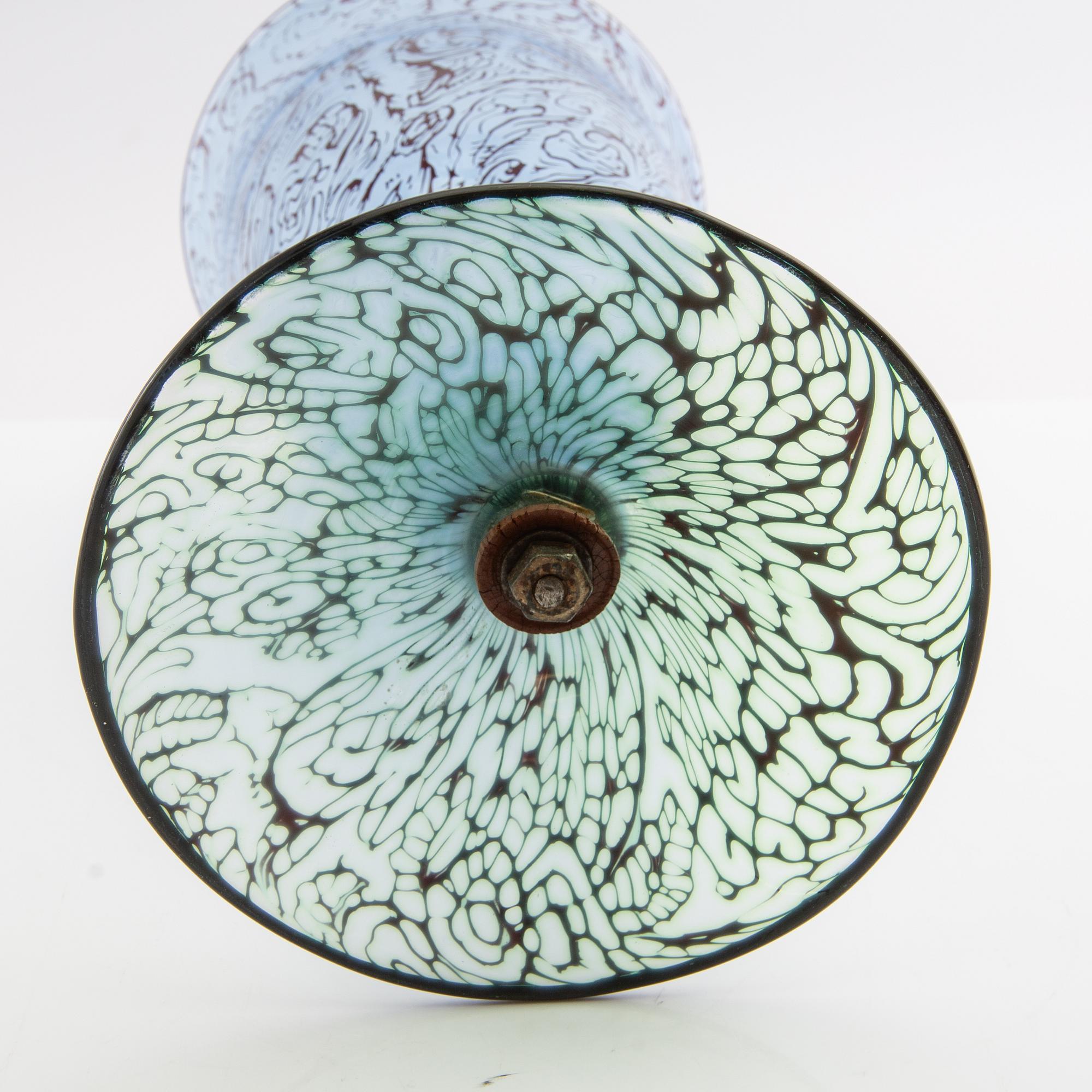 Edward Hald, Graal vase Orrefors early 20th century unsigned.