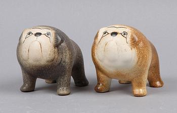 FIGURINER, 2 st, Lisa Larson, Gustavsberg K-studion.