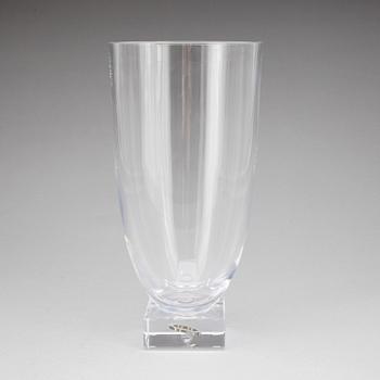 VAS, glas med silverring, "Endless" Efva Attling, 1900/2000-tal.