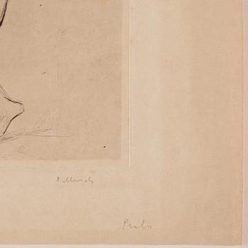 Edvard Munch, "The Women and the Skeleton".