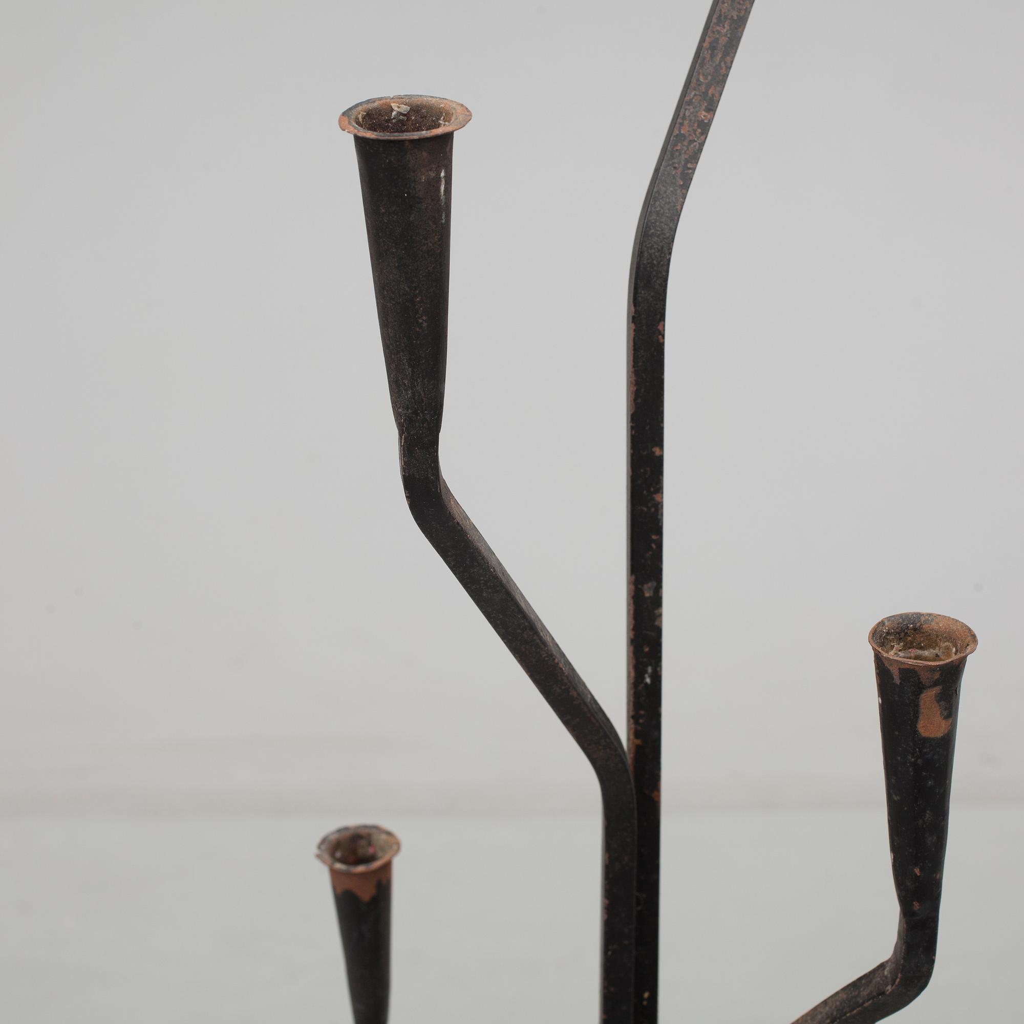 GOLVLJUSSTAKAR, ett par, 1900-tal.