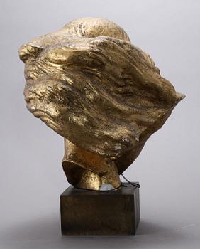 JOHN LUNDQVIST, skulptur, patinerat gips.