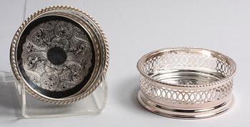 COASTERS, 2 st, nysilver.