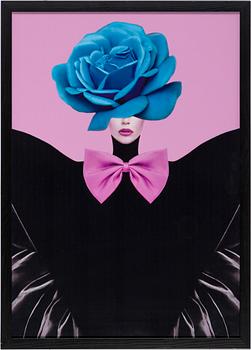 Jenni Porkka, C-print på kapaskiva, signerad och numrerad 14/100 2021 a tergo.