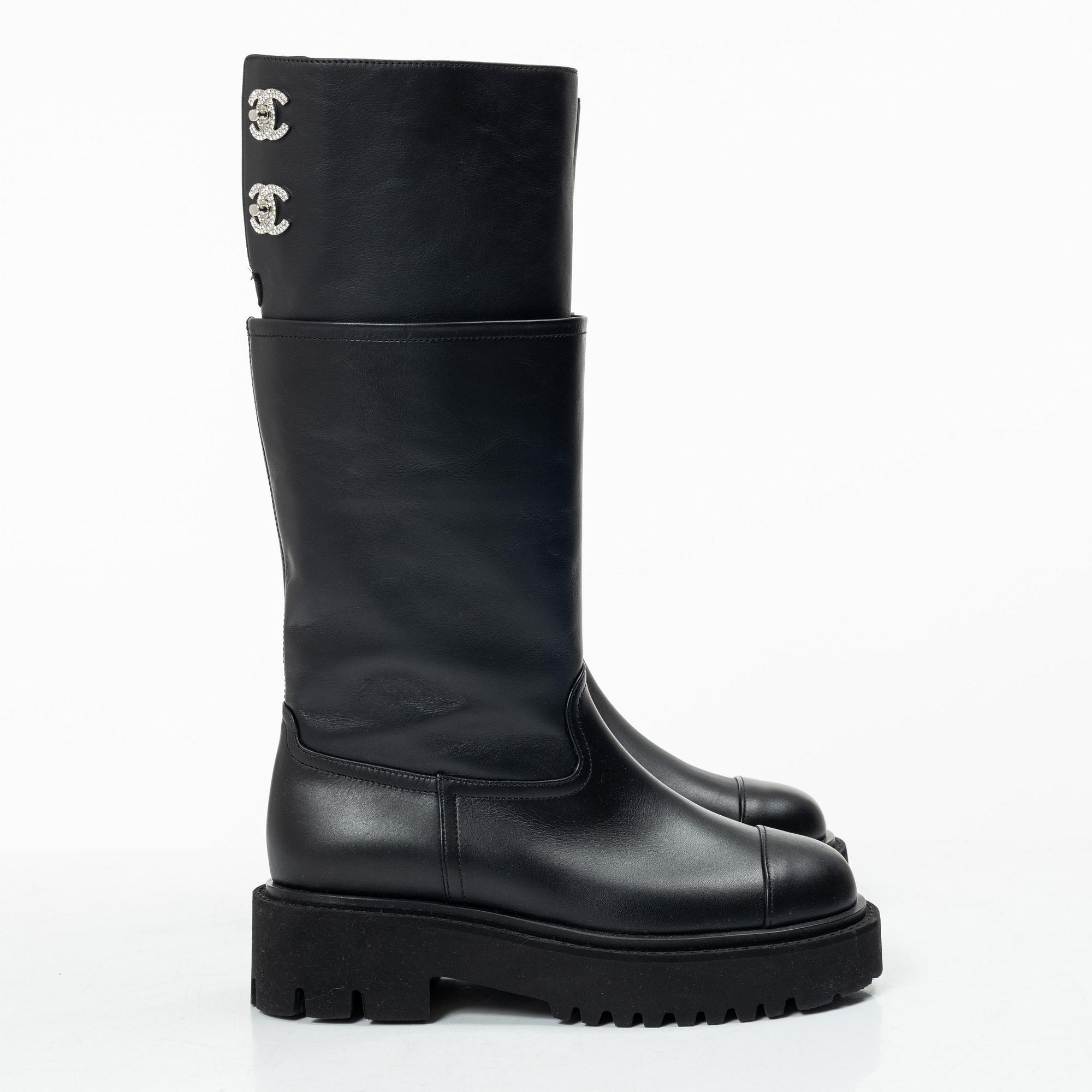 Chanel, Boots, storlek 36 1/2 C.