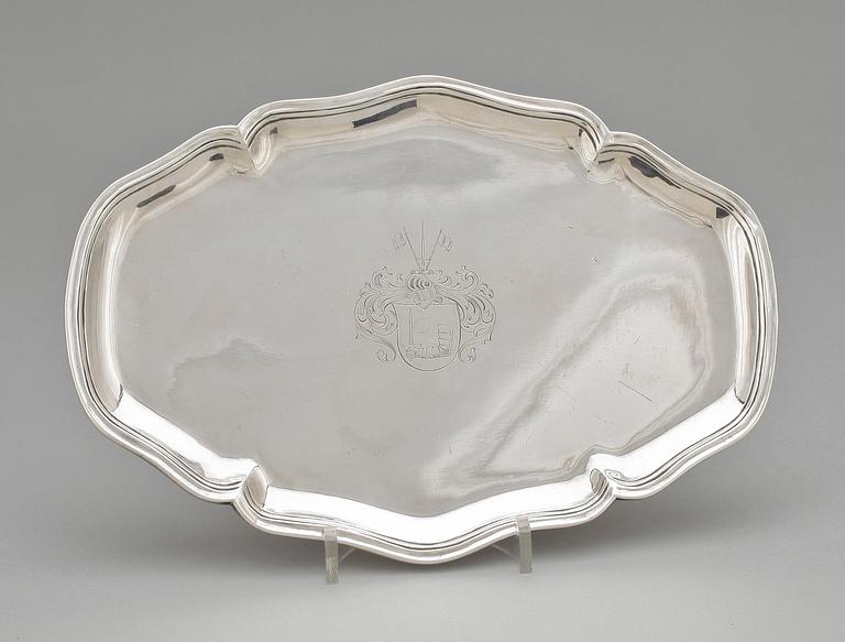 SILVERBRICKA, Eusebio Antonio Rodriguez eller Manuel Antonio Rodriguez, Madrid 1774, vikt 401 g.