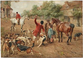 564. Alfred William Strutt, The Fox Hunt - the punishment.