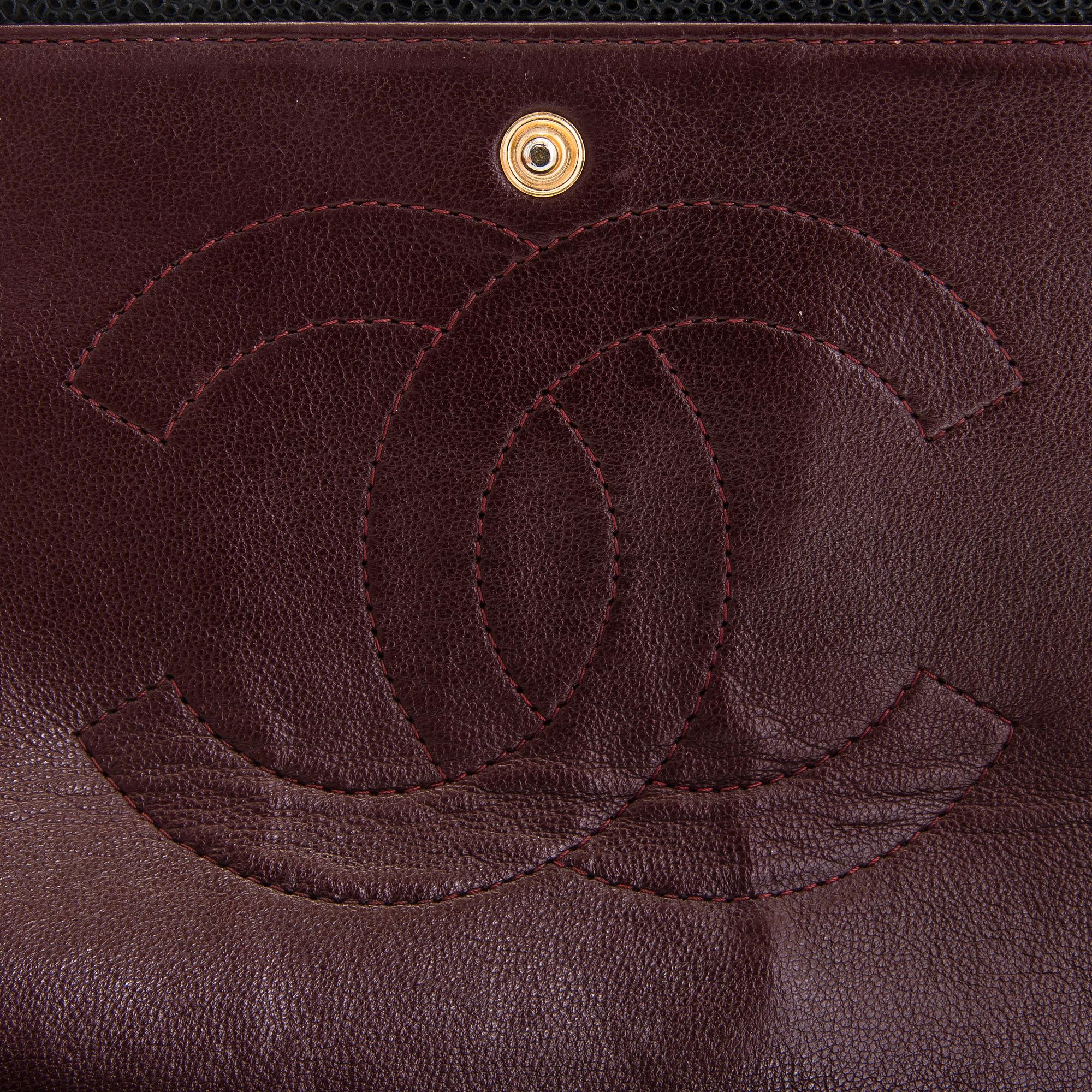 Chanel, a 'Double Flap Bag Maxi' bag, 2010-2011.