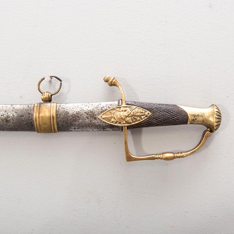 A French Husar officer sword around 1800-1810.