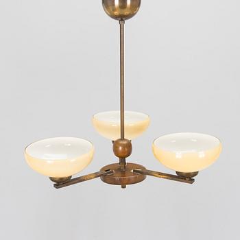 Paavo Tynell, A model 1435/3 ceiling lamp, Taito 1930s.