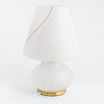 Bordslampa, glas, Vetri, Murano, Italien.