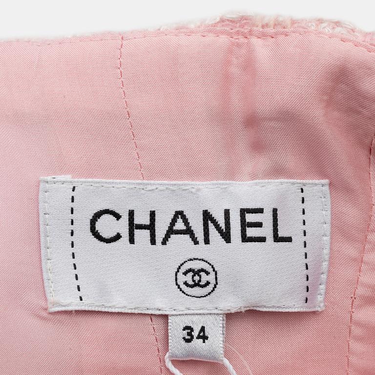 Chanel, kjol, "Fantasy Tweed", storlek 34.
