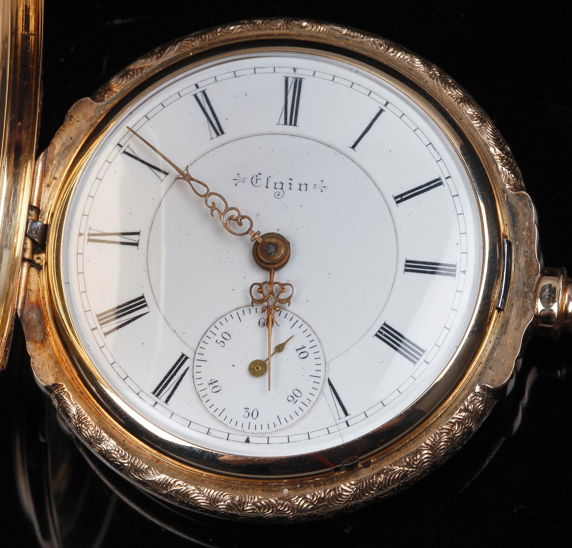 FICKUR, guld 14k, 1900-talets början.