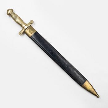 Huggare, fransk, för artilleriet, 1800-talets mitt.