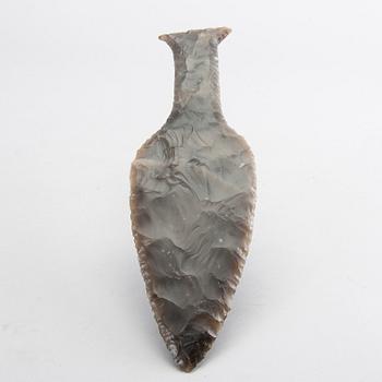 Dagger, flint, neolithicum.