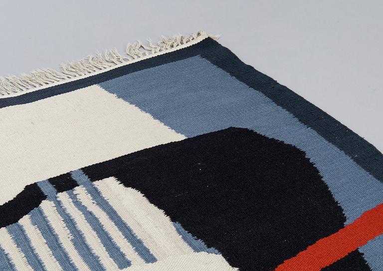 Ceci Söderlund, a 'Sam' rya rug. Circa 200 x 170 cm.