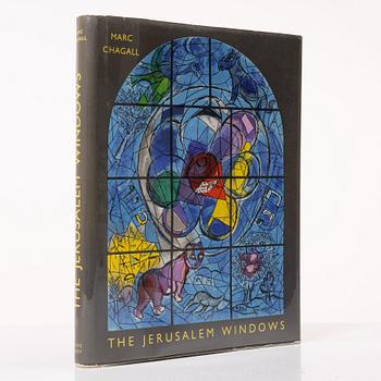 Marc Chagall, Book "The Jerusalem Windows", André Sauret, Monte Carlo, 1962.
