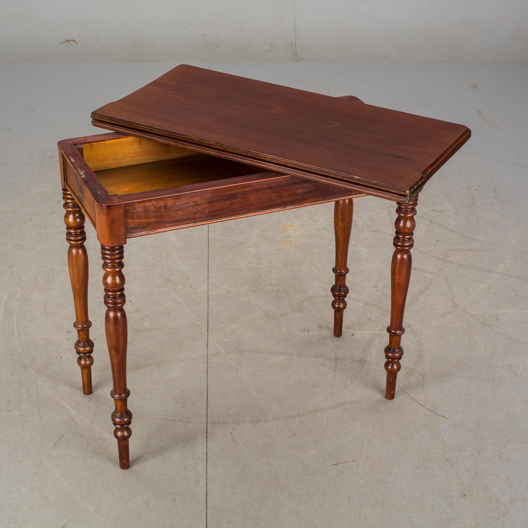 SPELBORD, senempire. 1800-talets mitt.