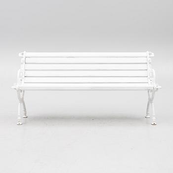 Trädgårdssoffa, Näfveqvarns Bruk, tidigt 1900-tal.