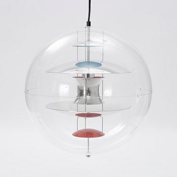 Verner Panton, taklampa, "VP Globe", Frandsen Lighting, Danmark.