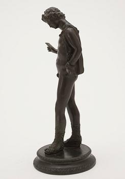 SKULPTUR, patinerad brons, 1900-tal.