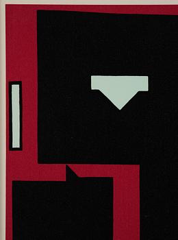 Olle Bærtling, "Egypte - formes noires dans le rouge".