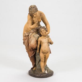 Unknown artist, Woman with Putto.