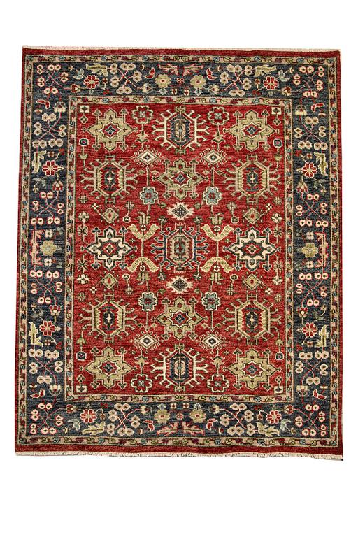 A carpet, Mamluk design, ca 311 x 253 cm.