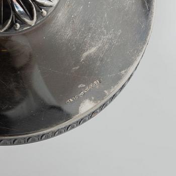 Candelsticks, a pair, silver, Gothenburg 1958.