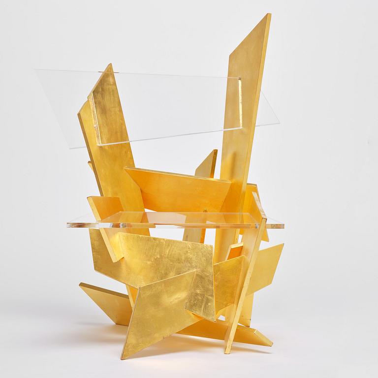 Sigurdur Gustafsson, a rare “A’EKI” armchair, ed. 5/19, Källemo, Värnamo, post 2016.