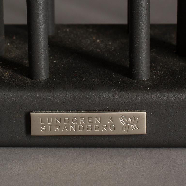 ELLJUSSTAKE/ADVENTSLJUSSTAKE, ett par, "Elflugan", Lundgren & Strandberg.