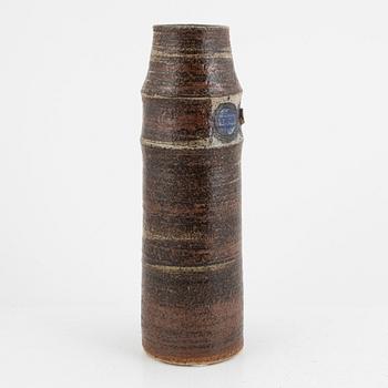Lisa Larson, a unique chamotte stoneware vase, Gustavsberg Studio, Sweden.