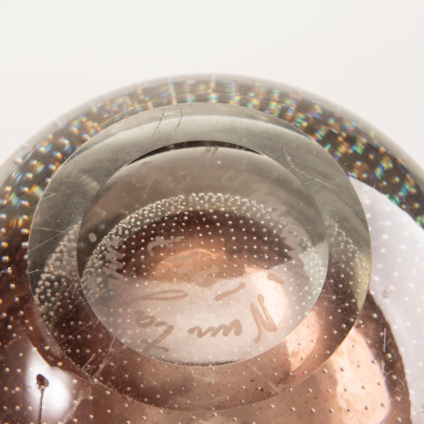 Gunnel Nyman, vase, signed G. Nyman Nuutajärvi Notsjö -47.