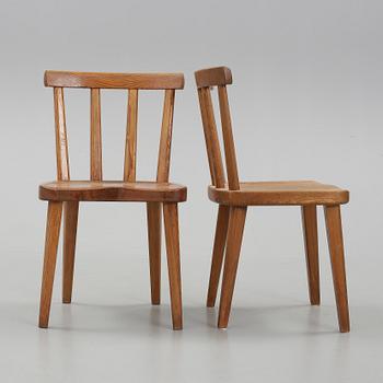 STOLAR, 8 st, "Utö", Axel Einar Hjort, Nordiska Kompaniet, 1930-tal.