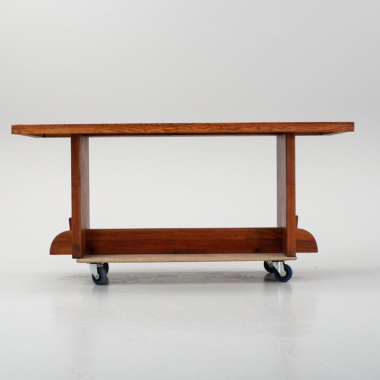 Axel Einar Hjorth, a stained pine "Lovö" table, Nordiska Kompaniet, Sweden.