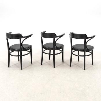 Axel Kandell, karmstolar, 6 st, "Cattelin", Gemla, Diö 1900-talets mitt.